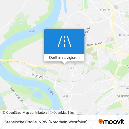 Stepelsche Straße Karte