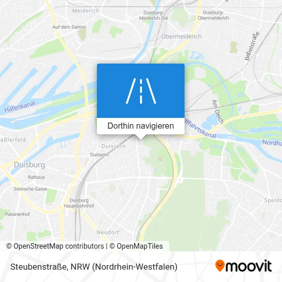 Steubenstraße Karte