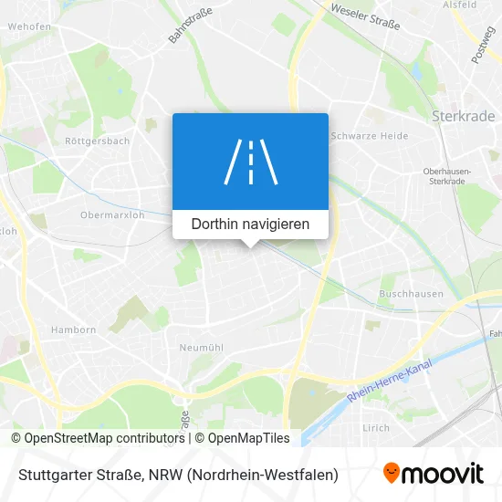 Stuttgarter Straße Karte