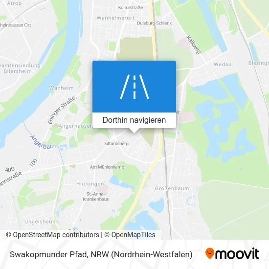 Swakopmunder Pfad Karte