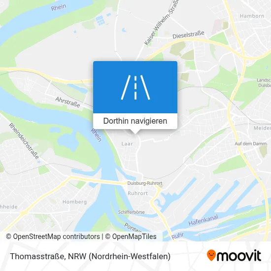 Thomasstraße Karte