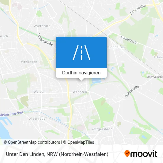 Unter Den Linden Karte