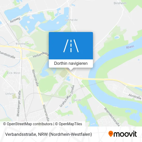 Verbandsstraße Karte