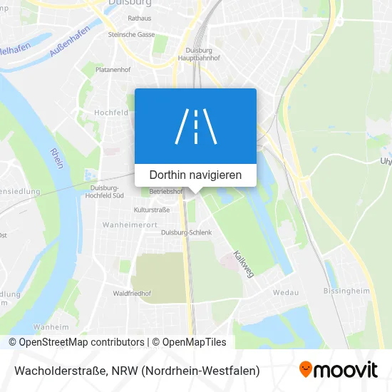 Wacholderstraße Karte