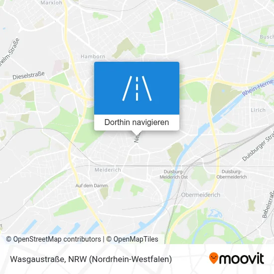 Wasgaustraße Karte