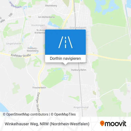 Winkelhauser Weg Karte