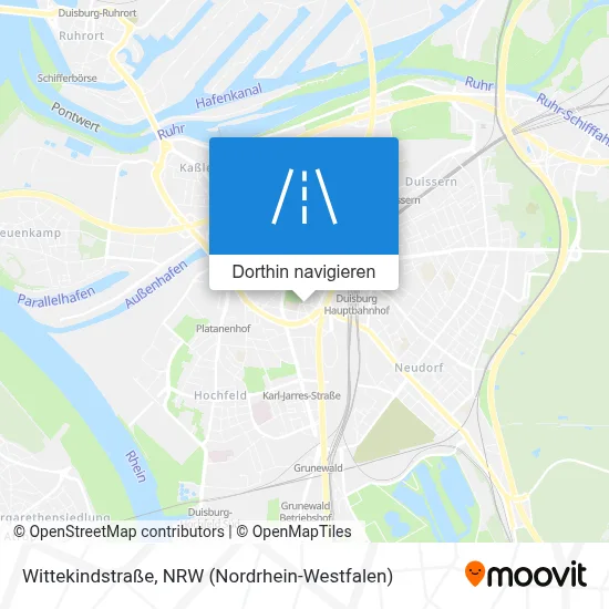 Wittekindstraße Karte