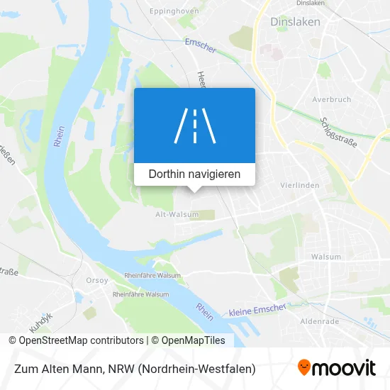 Zum Alten Mann Karte