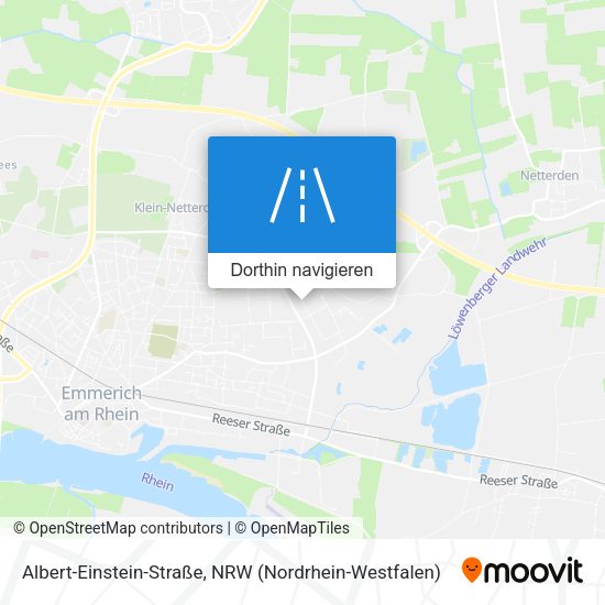 Albert-Einstein-Straße Karte