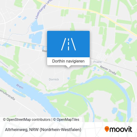 Altrheinweg Karte