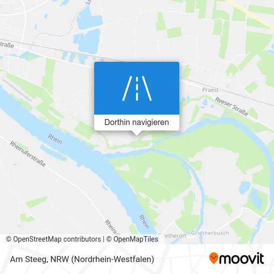 Am Steeg Karte