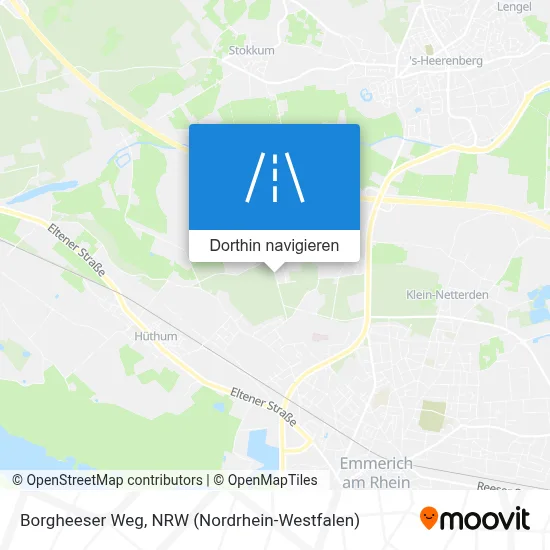 Borgheeser Weg Karte