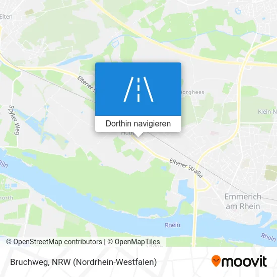 Bruchweg Karte
