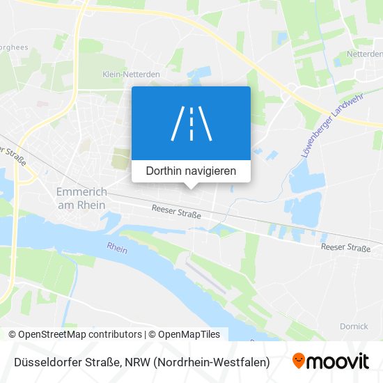 Düsseldorfer Straße Karte