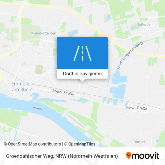 Groendahlscher Weg Karte