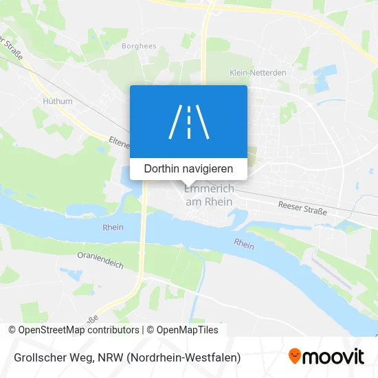 Grollscher Weg Karte