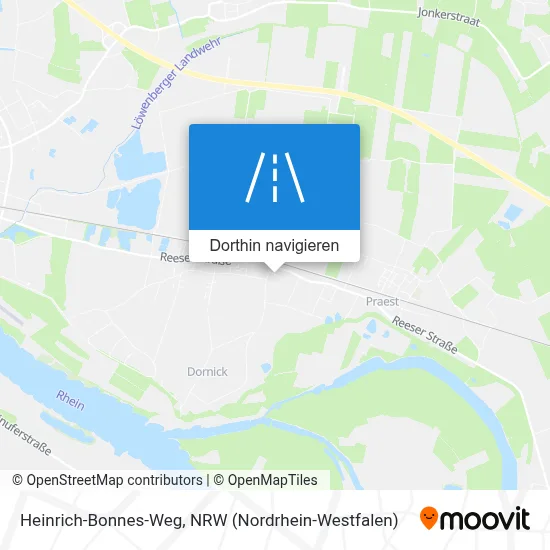 Heinrich-Bonnes-Weg Karte