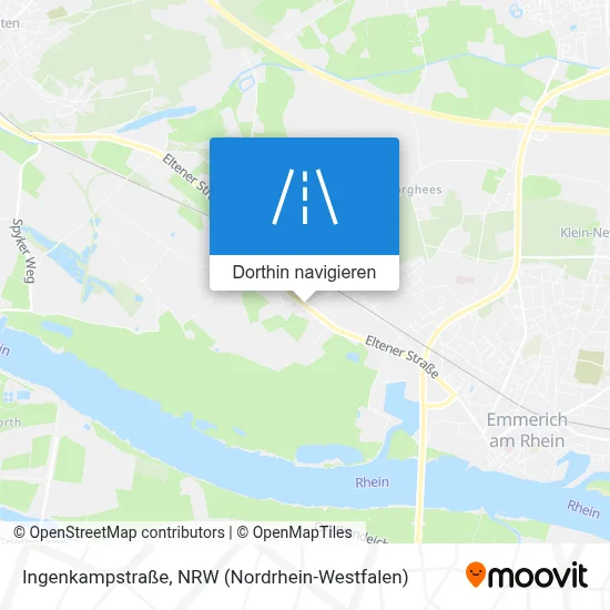 Ingenkampstraße Karte