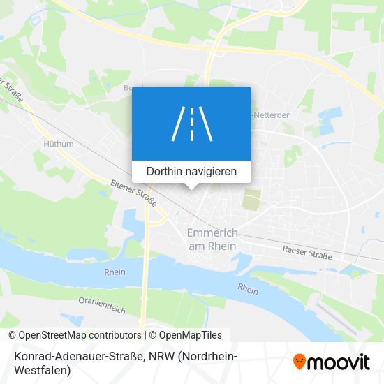 Konrad-Adenauer-Straße Karte