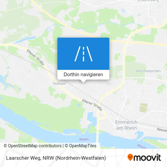 Laarscher Weg Karte
