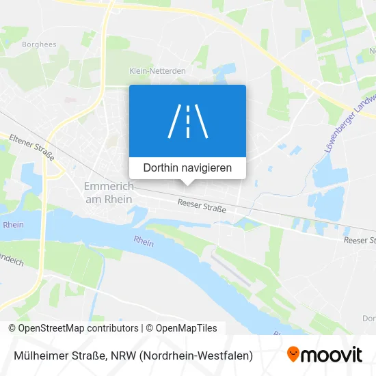 Mülheimer Straße Karte