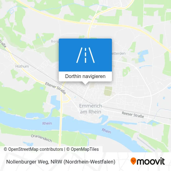 Nollenburger Weg Karte