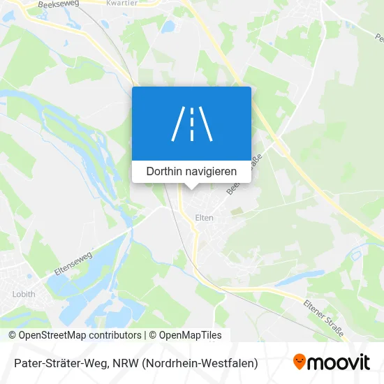 Pater-Sträter-Weg Karte