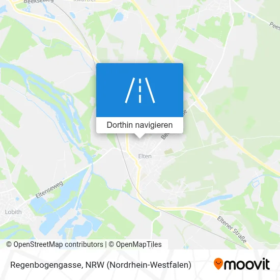 Regenbogengasse Karte