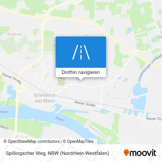 Spillingscher Weg Karte