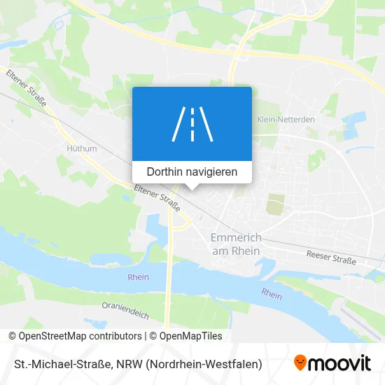 St.-Michael-Straße Karte