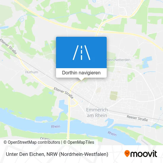 Unter Den Eichen Karte