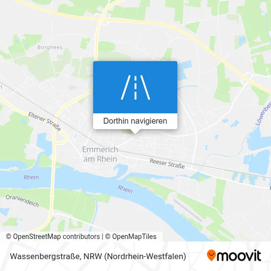 Wassenbergstraße Karte