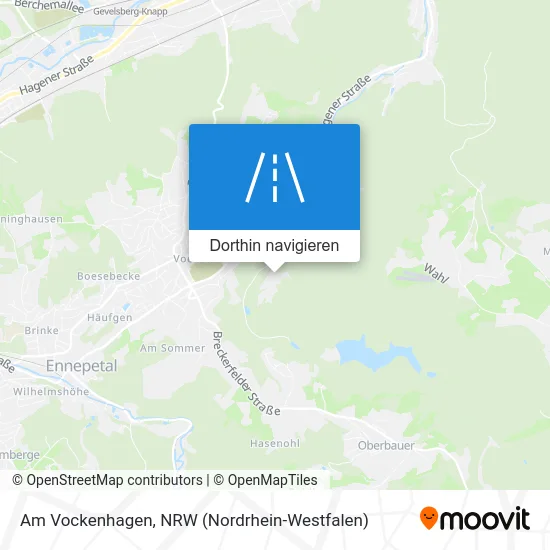 Am Vockenhagen Karte