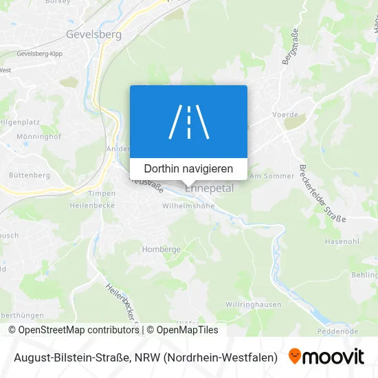 August-Bilstein-Straße Karte