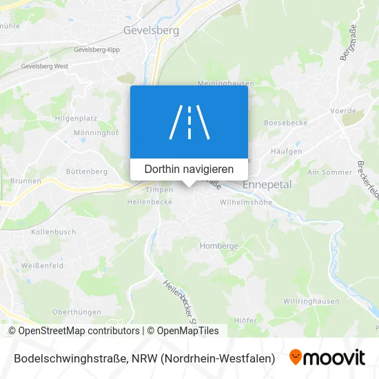 Bodelschwinghstraße Karte