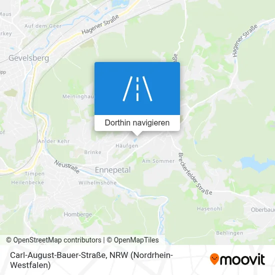 Carl-August-Bauer-Straße Karte