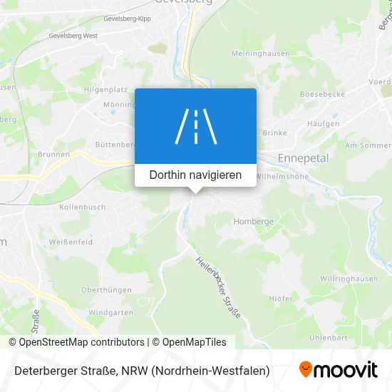 Deterberger Straße Karte