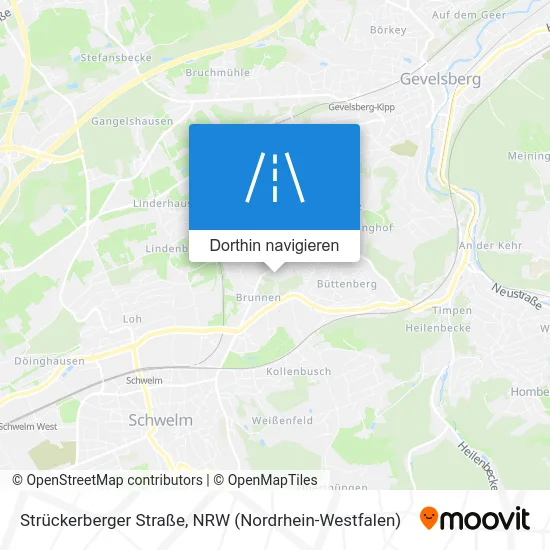 Strückerberger Straße Karte