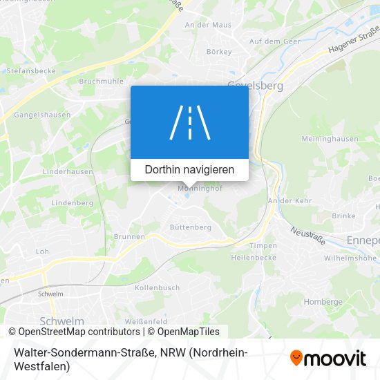 Walter-Sondermann-Straße Karte