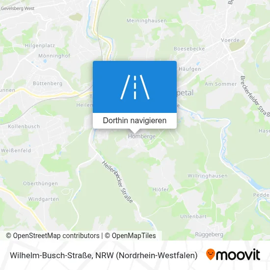 Wilhelm-Busch-Straße Karte