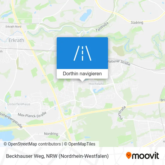 Beckhauser Weg Karte