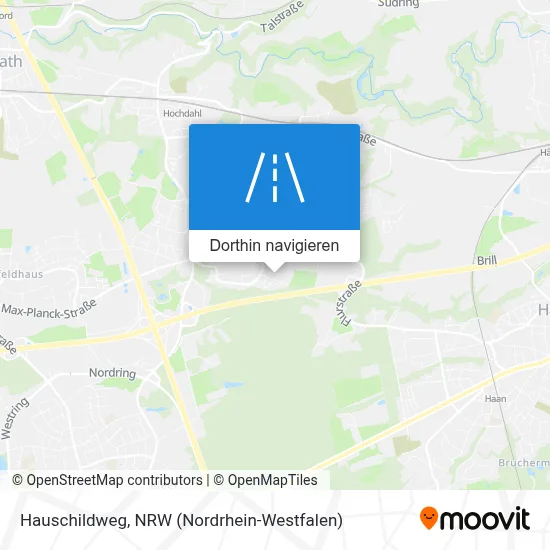 Hauschildweg Karte