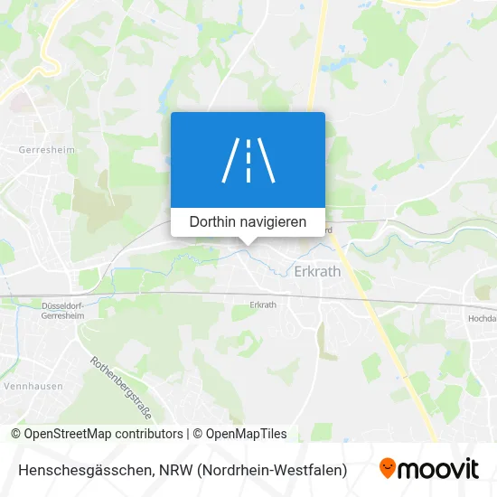 Henschesgässchen Karte