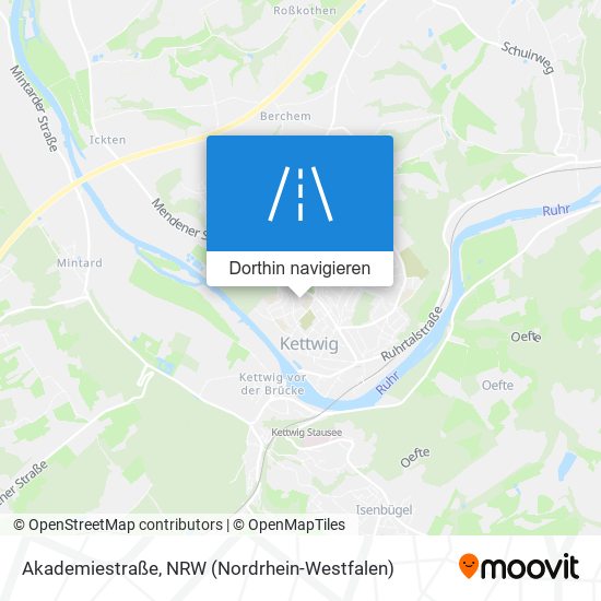 Akademiestraße Karte