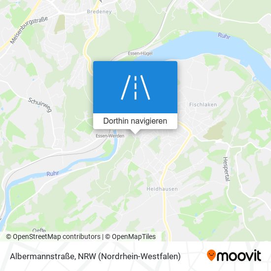 Albermannstraße Karte