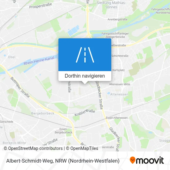 Albert-Schmidt-Weg Karte