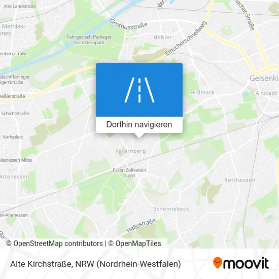 Alte Kirchstraße Karte