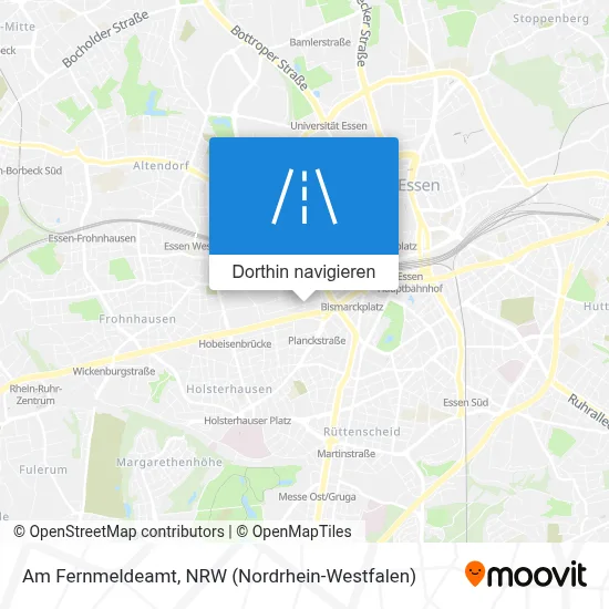 Am Fernmeldeamt Karte