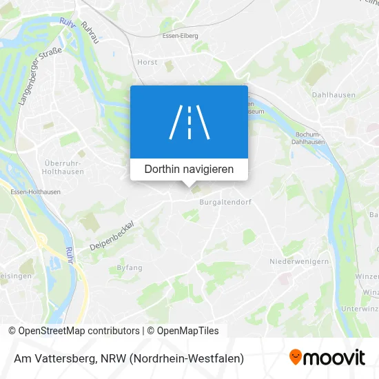 Am Vattersberg Karte