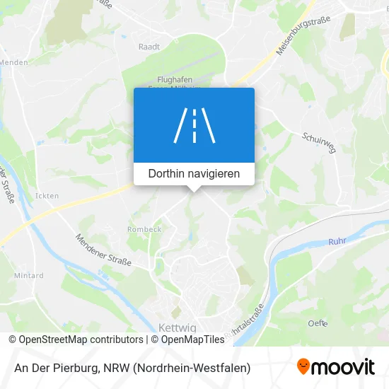 An Der Pierburg Karte